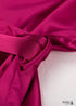 Pijama bohemio, conjunto de pijama de satén Francine en rojo